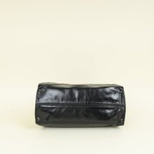 Chloe Black Logo Charms Tote Bag