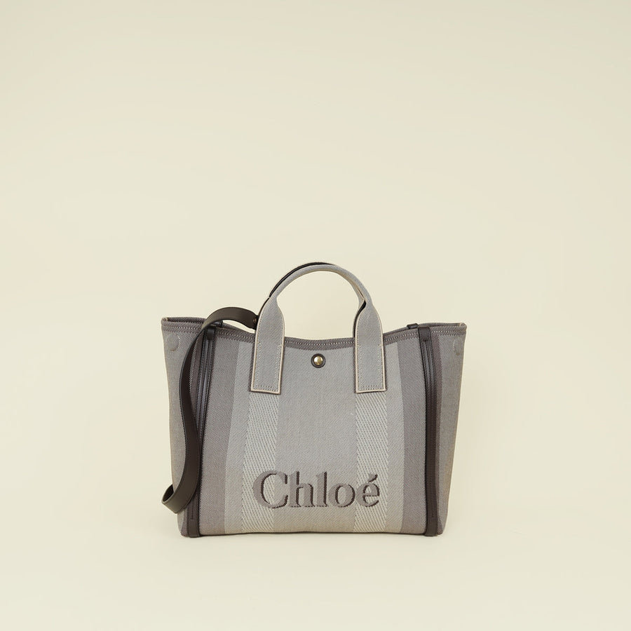 Chloe Kohl Brown Carry Tote Medium Bag