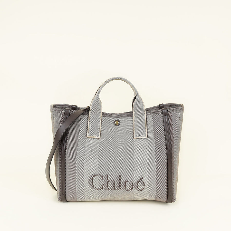 Chloe Kohl Brown Carry Tote Medium Bag