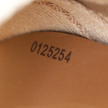Chloe Beige Linen Woody Square-Toe Flat Sandals 38