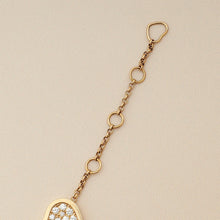 Chopard 18K Rose Gold Happy Hearts Diamond Malachite Bracelet