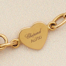 Chopard 18K Rose Gold Happy Hearts Diamond Malachite Bracelet