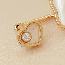 Chopard 18K Ethical Rose Gold Happy Hearts Earrings