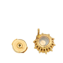 Chopard  18K Pink Gold  Happy Diamonds Icons Joaillerie Round Stud Earrings