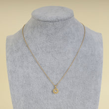 Chopard 18K Yellow Gold Happy Diamond 1 Diamond Pendant Necklace
