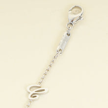 Chopard 18K White Gold Diamond Happy Hearts Necklace