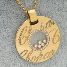 Chopard 18K Yellow Gold "Chopardissimo" w/Diamonds Necklace