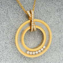 Chopard 18K Yellow Gold Happy Diamonds Necklace