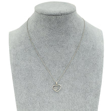 Chopard 18K White Gold Diamond Happy Hearts Necklace