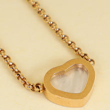 Chopard 18K Rose Gold MOP "My Happy Hearts" Necklace