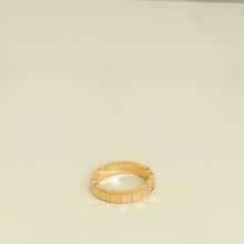 Chopard 18K Rose Gold Ice Cube Diamond Ring 52