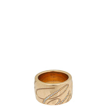 Chopard 18K Pink Gold Diamond "Chopardissimo" Ring 54