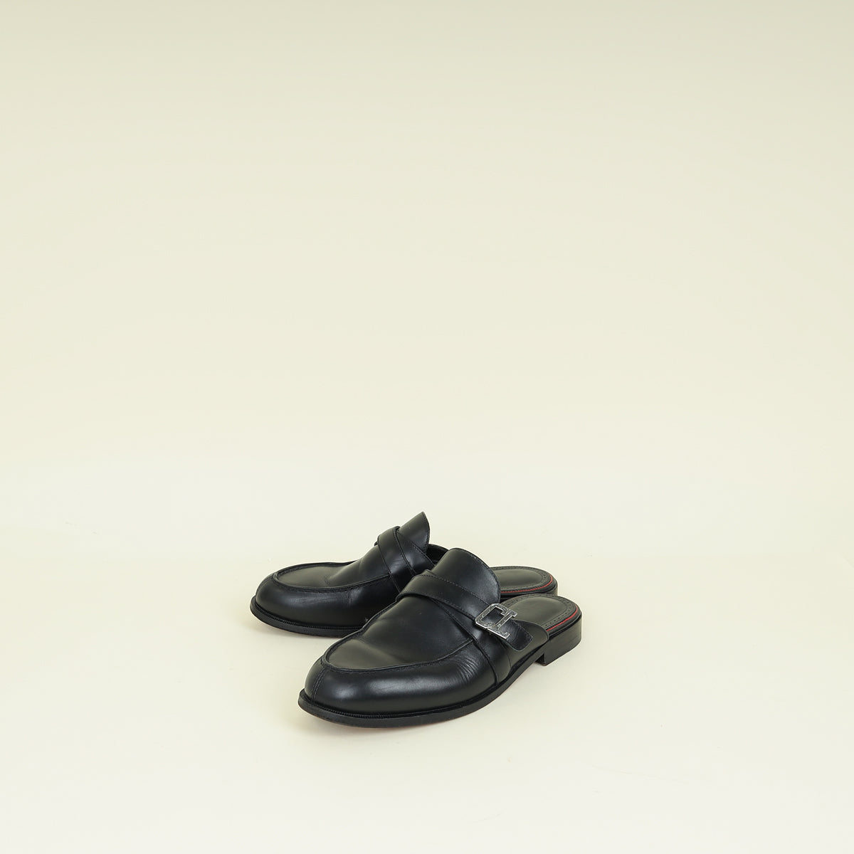 Christian Louboutin Black Muloman Men's Mules 41.5
