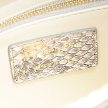 Christian Dior Bicolor Python Mini Lady Dior Bag