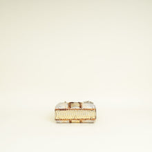 Christian Dior Bicolor Python Mini Lady Dior Bag