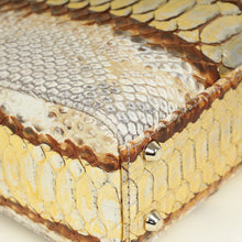 Christian Dior Bicolor Python Mini Lady Dior Bag