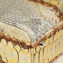 Christian Dior Bicolor Python Mini Lady Dior Bag