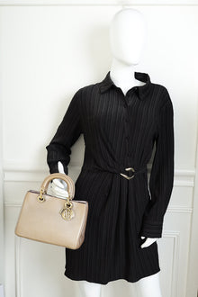 Christian Dior Champaign Diorissimo Mini Tote Bag