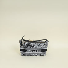 Christian Dior Bicolor Plan De Partis Diortravel Nomad Medium Pouch