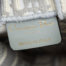 Christian Dior Grey Oblique Mini Vertical Book Tote Bag