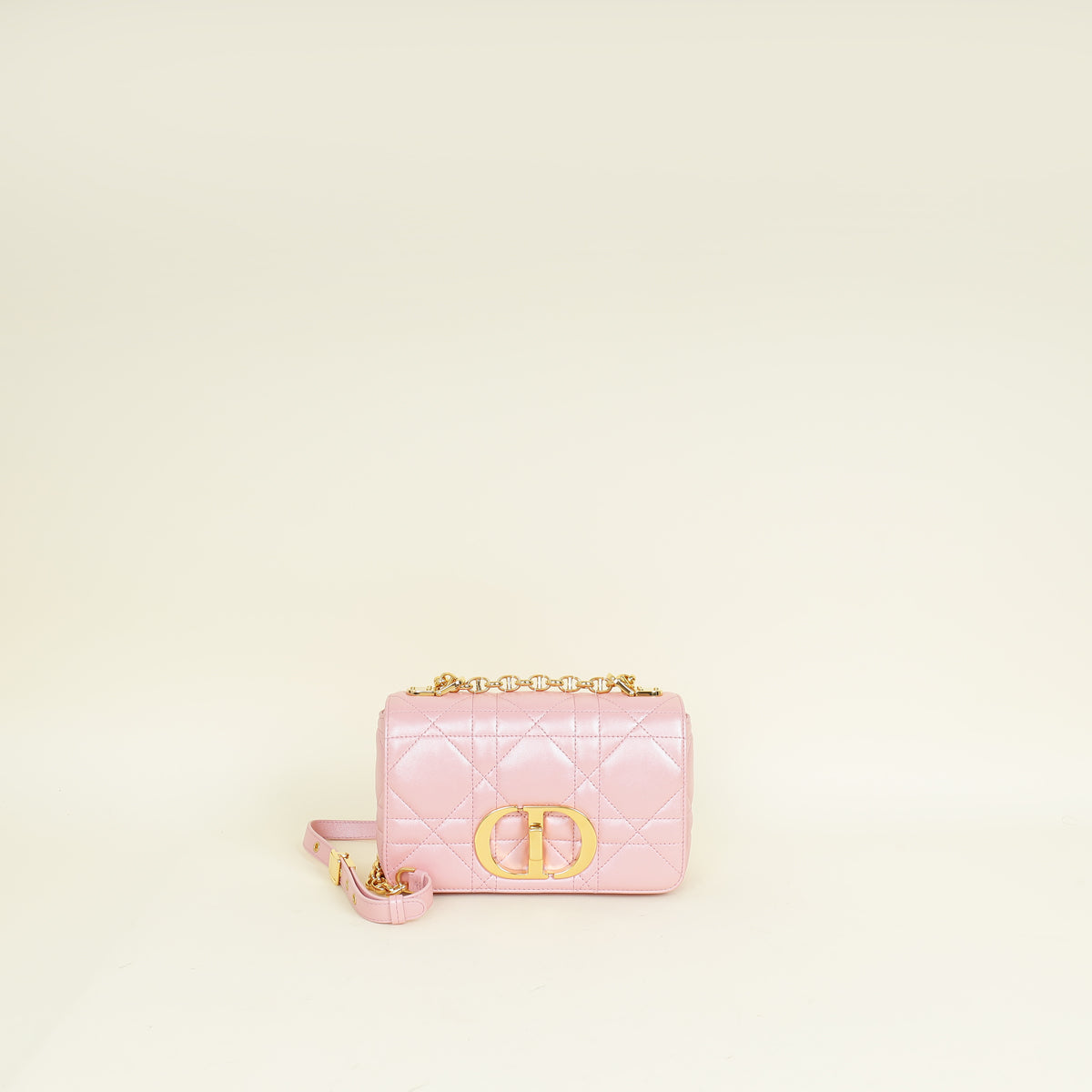 Christian Dior Pearl Pink Caro Small Bag