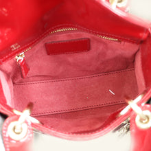 Christian Dior Red Chain Mini Lady Dior Bag