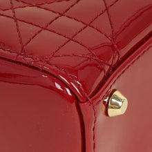 Christian Dior Red Chain Mini Lady Dior Bag