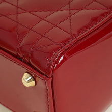 Christian Dior Red Chain Mini Lady Dior Bag