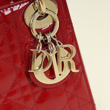 Christian Dior Red Chain Mini Lady Dior Bag