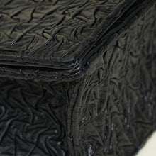 Christian Dior Black Wavy-Effect 30 Montaigne Flap Shoulder Bag