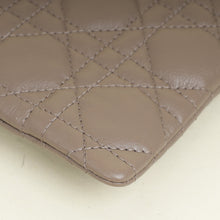 Christian Dior Taupe Cannage Caro Daily Large Pouch