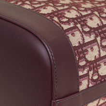 Christian Dior Burgundy Oblique Bucket Bag