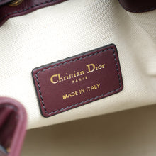 Christian Dior Burgundy Oblique Bucket Bag