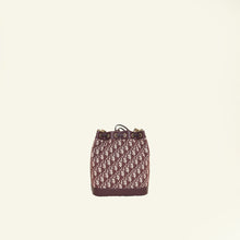 Christian Dior Burgundy Oblique Bucket Bag