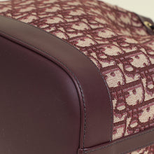 Christian Dior Burgundy Oblique Bucket Bag
