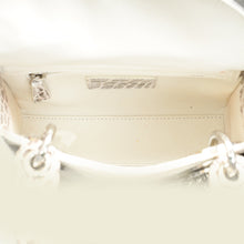Christian Dior Bicolor Lady Dior Mini Himalayan Crocodile Crystal Chain Bag