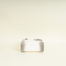 Christian Dior Bicolor Lady Dior Mini Himalayan Crocodile Crystal Chain Bag