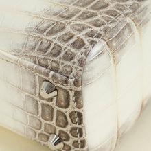 Christian Dior Bicolor Lady Dior Mini Himalayan Crocodile Crystal Chain Bag