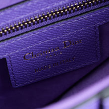 Christian Dior Violet Saddle Medium Bag w/ Strap