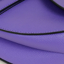 Christian Dior Violet Saddle Medium Bag w/ Strap