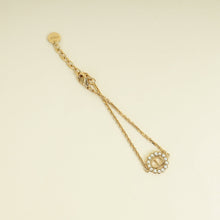 Christian Dior Gold Petit CD Lucky Baroque Bracelet