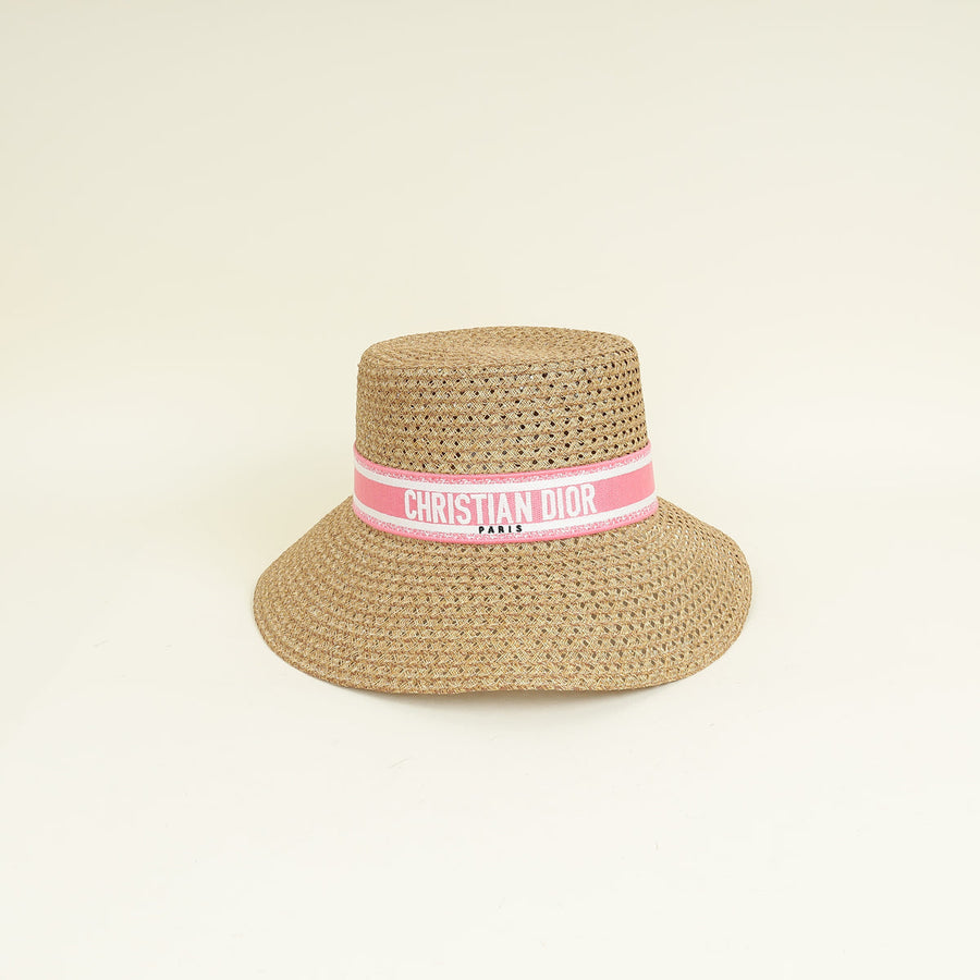 Christian Dior Pink D-Bobby Small Brim Hat