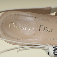 Christian Dior Nude J'adior Technical Fabric Slingback 34.5