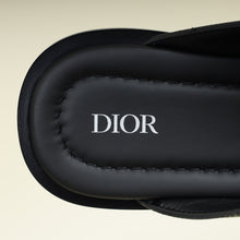 Christian Dior Bicolor CD Diamond Alias Criss Cross Sandal 40