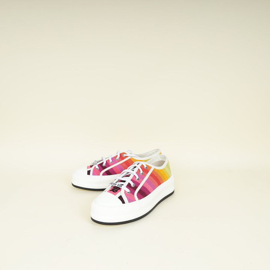 Christian Dior Multicolor Walk'n Dior Sneaker 37.5