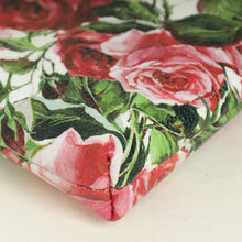 Dolce & Gabbana Tricolor Floral Print Chain Pochette