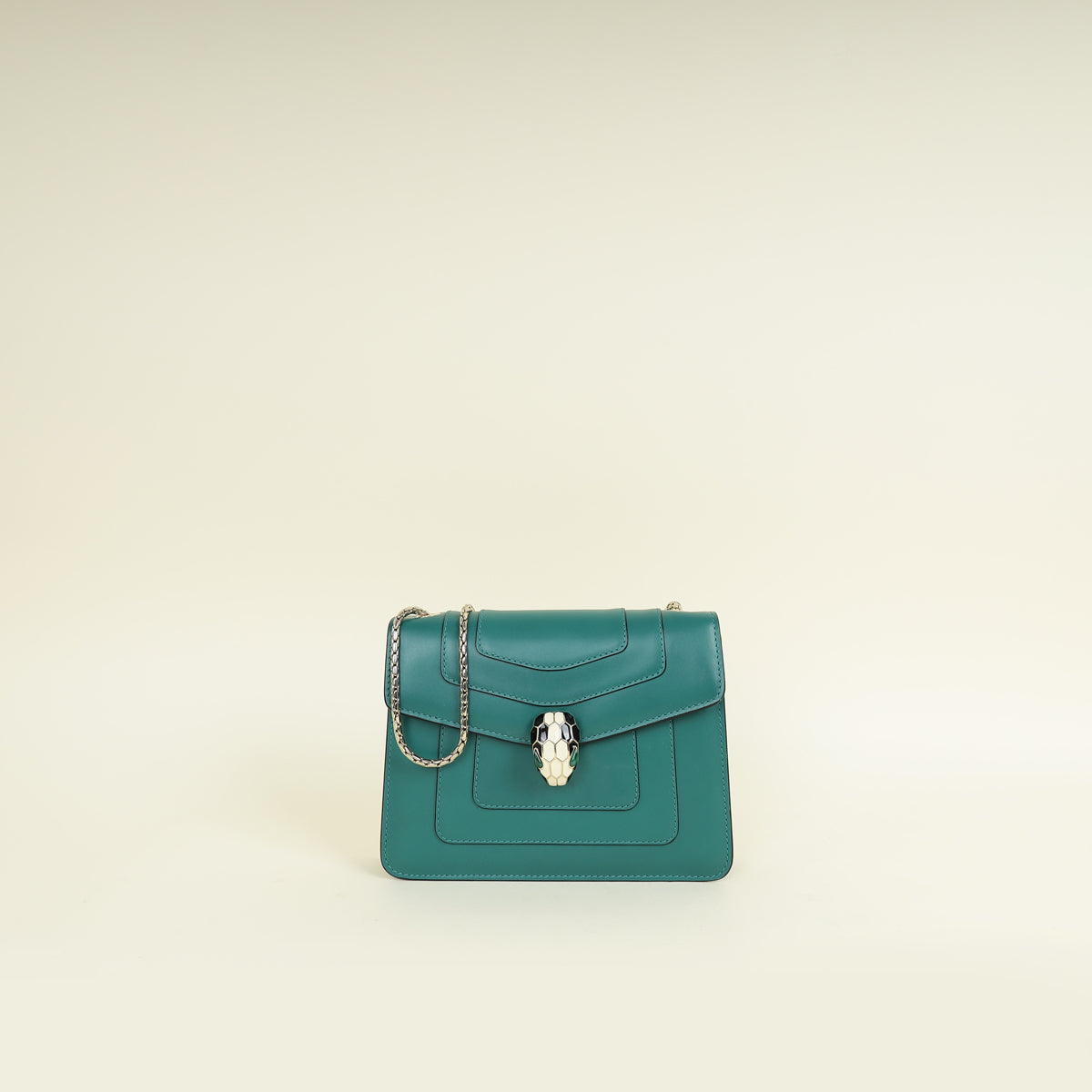 Bvlgari Green Serpenti Shoulder Bag