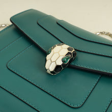 Bvlgari Green Serpenti Shoulder Bag
