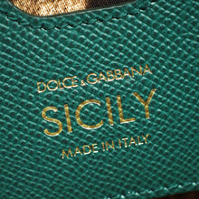 Dolce & Gabbana Dark Green Dauphine Sicily Small Bag