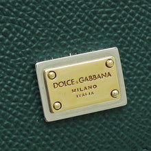 Dolce & Gabbana Dark Green Dauphine Sicily Small Bag